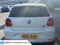 USED 2015 15 VOLKSWAGEN POLO 1.2 TSI BlueMotion Tech SE Hatchback 5dr Petrol Manual Euro 6 (s/s) (90 ps) SERVICE HISTORY - LONG MOT