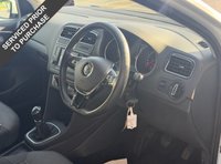 USED 2015 15 VOLKSWAGEN POLO 1.2 TSI BlueMotion Tech SE Hatchback 5dr Petrol Manual Euro 6 (s/s) (90 ps) SERVICE HISTORY - LONG MOT