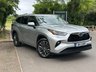 USED 2021 71 TOYOTA HIGHLANDER 2.5 VVT-h Excel CVT 4WD Euro 6 (s/s) 5dr FTSH-PAN ROOF-CAR PLAY