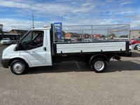 USED 2012 12 FORD TRANSIT 2.2 TDCi 350 Chassis Cab 2dr Diesel Manual RWD L3 (DRW) (123 bhp) 2 OWNERS FROM NEW* DROPSIDE* TIPPER* TWIN AXLE* HEATED WINDSCREEN* TRACTION CONTROL* 6 SPEED* REMOTE CENTRAL LOCKING WITH 3 KEYS* ELECTRIC WINDOWS