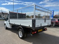 USED 2012 12 FORD TRANSIT 2.2 TDCi 350 Chassis Cab 2dr Diesel Manual RWD L3 (DRW) (123 bhp) 2 OWNERS FROM NEW* DROPSIDE* TIPPER* TWIN AXLE* HEATED WINDSCREEN* TRACTION CONTROL* 6 SPEED* REMOTE CENTRAL LOCKING WITH 3 KEYS* ELECTRIC WINDOWS