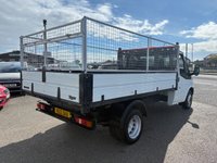 USED 2012 12 FORD TRANSIT 2.2 TDCi 350 Chassis Cab 2dr Diesel Manual RWD L3 (DRW) (123 bhp) 2 OWNERS FROM NEW* DROPSIDE* TIPPER* TWIN AXLE* HEATED WINDSCREEN* TRACTION CONTROL* 6 SPEED* REMOTE CENTRAL LOCKING WITH 3 KEYS* ELECTRIC WINDOWS
