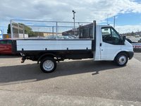 USED 2012 12 FORD TRANSIT 2.2 TDCi 350 Chassis Cab 2dr Diesel Manual RWD L3 (DRW) (123 bhp) 2 OWNERS FROM NEW* DROPSIDE* TIPPER* TWIN AXLE* HEATED WINDSCREEN* TRACTION CONTROL* 6 SPEED* REMOTE CENTRAL LOCKING WITH 3 KEYS* ELECTRIC WINDOWS