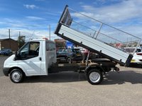 USED 2012 12 FORD TRANSIT 2.2 TDCi 350 Chassis Cab 2dr Diesel Manual RWD L3 (DRW) (123 bhp) 2 OWNERS FROM NEW* DROPSIDE* TIPPER* TWIN AXLE* HEATED WINDSCREEN* TRACTION CONTROL* 6 SPEED* REMOTE CENTRAL LOCKING WITH 3 KEYS* ELECTRIC WINDOWS