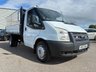 USED 2012 12 FORD TRANSIT 2.2 TDCi 350 Chassis Cab 2dr Diesel Manual RWD L3 (DRW) (123 bhp) 2 OWNERS FROM NEW* DROPSIDE* TIPPER* TWIN AXLE* HEATED WINDSCREEN* TRACTION CONTROL* 6 SPEED* REMOTE CENTRAL LOCKING WITH 3 KEYS* ELECTRIC WINDOWS