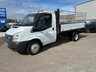 USED 2012 12 FORD TRANSIT 2.2 TDCi 350 Chassis Cab 2dr Diesel Manual RWD L3 (DRW) (123 bhp) 2 OWNERS FROM NEW* DROPSIDE* TIPPER* TWIN AXLE* HEATED WINDSCREEN* TRACTION CONTROL* 6 SPEED* REMOTE CENTRAL LOCKING WITH 3 KEYS* ELECTRIC WINDOWS