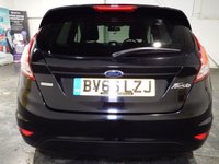 USED 2016 66 FORD FIESTA 1.0T EcoBoost Zetec Black Edition Hatchback 5dr Petrol Manual Euro 6 (s/s) (100 ps) &pound;20 ROAD TAX-SAT NAV-DAB-A/C-HEATED WINDSCREEN-BLUETOOTH-USB-C/D