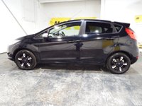 USED 2016 66 FORD FIESTA 1.0T EcoBoost Zetec Black Edition Hatchback 5dr Petrol Manual Euro 6 (s/s) (100 ps) &pound;20 ROAD TAX-SAT NAV-DAB-A/C-HEATED WINDSCREEN-BLUETOOTH-USB-C/D