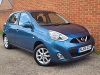 USED 2015 65 NISSAN MICRA 1.2 Acenta Hatchback 5dr Petrol CVT Euro 5 (80 ps) 1 LADY OWNER - FULL SERVICE  HISTORY