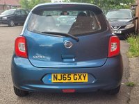 USED 2015 65 NISSAN MICRA 1.2 Acenta Hatchback 5dr Petrol CVT Euro 5 (80 ps) 1 LADY OWNER - FULL SERVICE  HISTORY