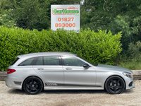 USED 2018 68 MERCEDES-BENZ C-CLASS 2.1 C220d Nightfall Edition Estate 5dr Auto  Auto, Sat Nav, DAB