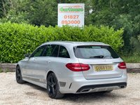 USED 2018 68 MERCEDES-BENZ C-CLASS 2.1 C220d Nightfall Edition Estate 5dr Auto  Auto, Sat Nav, DAB