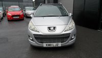 USED 2011 11 PEUGEOT 207 SW 1.6 HDi Allure Estate 5dr Diesel Manual Euro 5 (92 ps)&pound;20 TAX,1/2 LEATHER,ALLOYS,2 KEYS,LONG MOT.  PART EXCHANGE VEHICLE,DRIVES WELL.