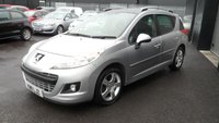 USED 2011 11 PEUGEOT 207 SW 1.6 HDi Allure Estate 5dr Diesel Manual Euro 5 (92 ps)&pound;20 TAX,1/2 LEATHER,ALLOYS,2 KEYS,LONG MOT.  PART EXCHANGE VEHICLE,DRIVES WELL.