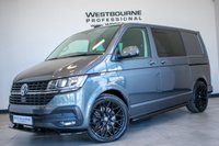 USED 2021 71 VOLKSWAGEN TRANSPORTER 2.0 TDI T32 Highline Kombi Double Cab 5dr Diesel DSG FWD SWB Euro 6 (s/s) (150 ps) Twin Sliding Doors, 2+1 Seats