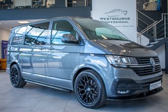 2021 VOLKSWAGEN TRANSPORTER 2.0 TDI T32 Highline Kombi Double Cab 5dr Diesel DSG FWD SWB Euro 6 (s/s) (150 ps) £39980.00