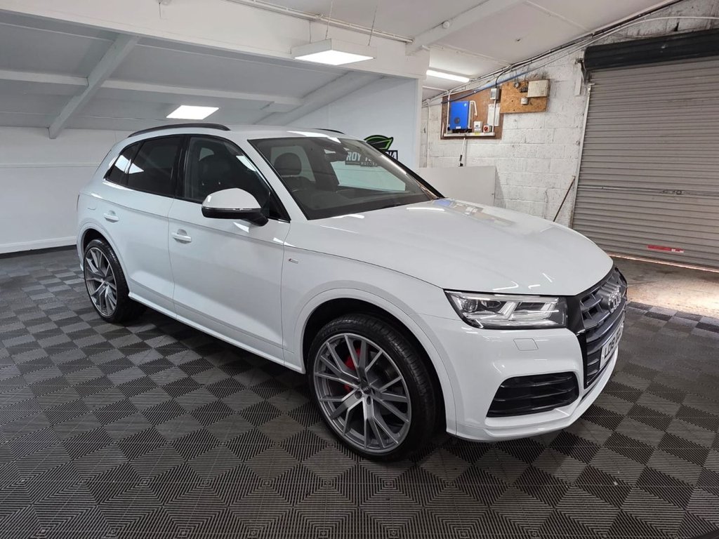 USED 2019 19 AUDI Q5 2.0 TDI 40 S line SUV 5dr Diesel S Tronic quattro Euro 6 (s/s) (190 ps) Bluetooth - SatNav - Sensors!