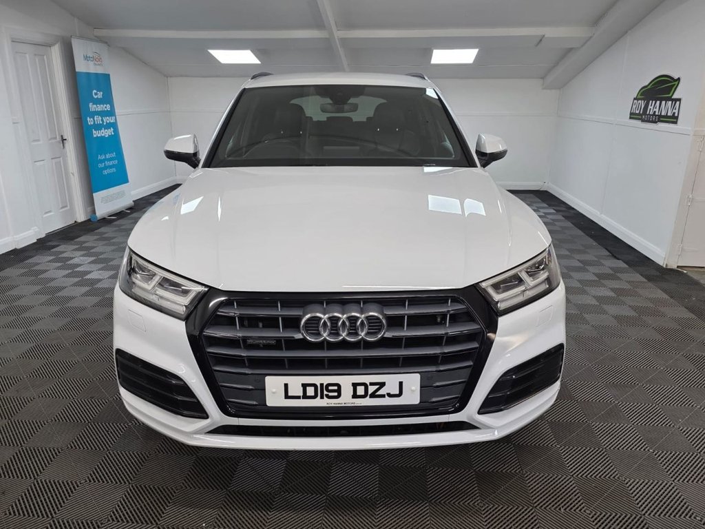 USED 2019 19 AUDI Q5 2.0 TDI 40 S line SUV 5dr Diesel S Tronic quattro Euro 6 (s/s) (190 ps) Bluetooth - SatNav - Sensors!
