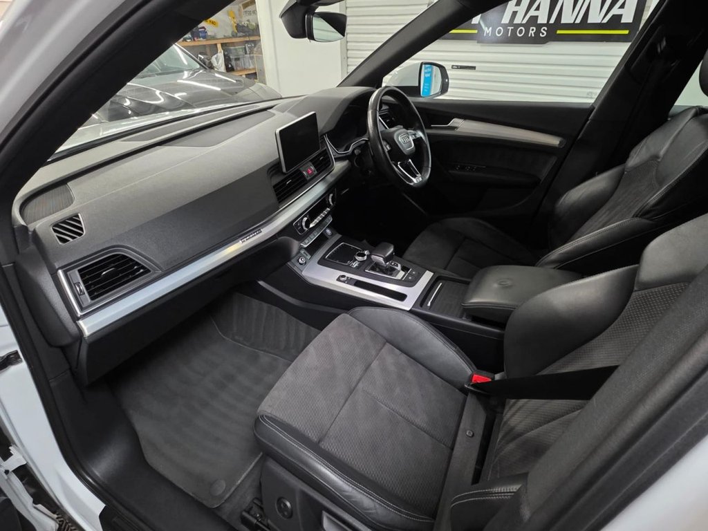 USED 2019 19 AUDI Q5 2.0 TDI 40 S line SUV 5dr Diesel S Tronic quattro Euro 6 (s/s) (190 ps) Bluetooth - SatNav - Sensors!