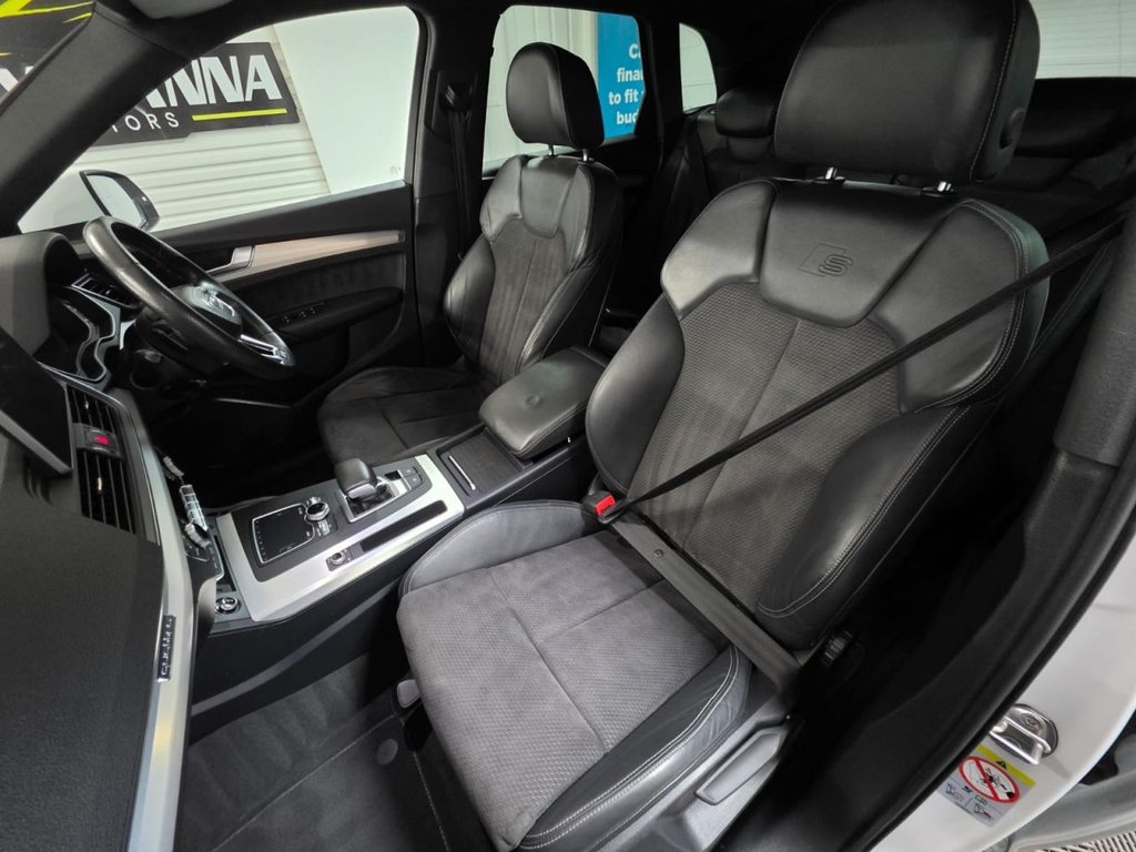 USED 2019 19 AUDI Q5 2.0 TDI 40 S line SUV 5dr Diesel S Tronic quattro Euro 6 (s/s) (190 ps) Bluetooth - SatNav - Sensors!