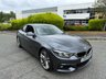 USED 2019 69 BMW 4 SERIES 2.0 430i GPF M Sport Coupe 2dr Petrol Auto Euro 6-factory extras worth �&pound;3,660-2 former keepers finished in Mineral Grey with Black Dakota Leather-19