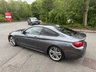 USED 2019 69 BMW 4 SERIES 2.0 430i GPF M Sport Coupe 2dr Petrol Auto Euro 6-factory extras worth �&pound;3,660-2 former keepers finished in Mineral Grey with Black Dakota Leather-19