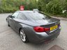 USED 2019 69 BMW 4 SERIES 2.0 430i GPF M Sport Coupe 2dr Petrol Auto Euro 6-factory extras worth �&pound;3,660-2 former keepers finished in Mineral Grey with Black Dakota Leather-19