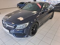 USED 2017 67 MERCEDES-BENZ C CLASS 2.1 C220d AMG Line Coupe 2dr Diesel G-Tronic+ Euro 6 (s/s) (170 ps) 