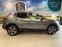 USED 2018 18 NISSAN QASHQAI 1.2 DIG-T N-Connecta SUV 5 door Petrol Manual Euro 6 in grey PARK SENSORS+REVERSE CAM+CRUISE