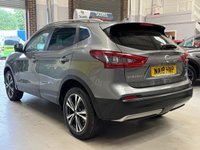 USED 2018 18 NISSAN QASHQAI 1.2 DIG-T N-Connecta SUV 5 door Petrol Manual Euro 6 in grey PARK SENSORS+REVERSE CAM+CRUISE