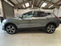 USED 2018 18 NISSAN QASHQAI 1.2 DIG-T N-Connecta SUV 5 door Petrol Manual Euro 6 in grey PARK SENSORS+REVERSE CAM+CRUISE