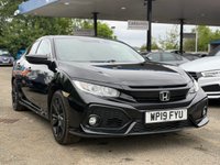 USED 2019 19 HONDA CIVIC 1.0 VTEC Turbo SR Hatchback 5dr Petrol Manual Euro 6 (s/s) (126 ps) 