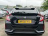USED 2019 19 HONDA CIVIC 1.0 VTEC Turbo SR Hatchback 5dr Petrol Manual Euro 6 (s/s) (126 ps) 