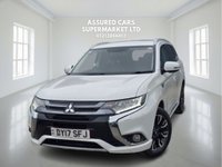 USED 2017 17 MITSUBISHI OUTLANDER 2.0h 12kWh Kotu SUV 5dr Petrol Plug-in Hybrid CVT 4WD Euro 6 (s/s) (200 ps) Auto_&pound;20 Tax_Electric/Petrol_Ulez