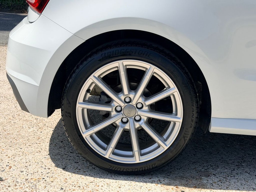 USED 2018 18 AUDI A1 1.0 TFSI S line Hatchback 3dr Petrol S Tronic Euro 6 (s/s) (Nav) (95 ps) 5 Services|Sensors|Cruise|