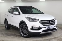 USED 2016 16 HYUNDAI SANTA FE 2.2 CRDi Blue Drive Premium SE SUV 5dr Diesel Auto 4WD Euro 6 (s/s) (7 Seat) (200 ps) Panoramic  Sunroof, Rev Camera,