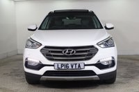 USED 2016 16 HYUNDAI SANTA FE 2.2 CRDi Blue Drive Premium SE SUV 5dr Diesel Auto 4WD Euro 6 (s/s) (7 Seat) (200 ps) Panoramic  Sunroof, Rev Camera,