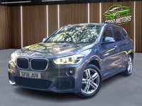 USED 2018 18 BMW X1 2.0 20i M Sport SUV 5dr Petrol Auto xDrive Euro 6 (s/s) (192 ps) +++ Hi-Fi Speaker System - Harman Kardon+++