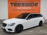 USED 2016 16 MERCEDES-BENZ E-CLASS 2.1 E220 BlueTEC AMG Night Edition (Premium) Estate 5dr Diesel G-Tronic+ Euro 6 (s/s) (177 ps) 7 SERVICES IN BOOK PACK!