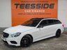USED 2016 16 MERCEDES-BENZ E-CLASS 2.1 E220 BlueTEC AMG Night Edition (Premium) Estate 5dr Diesel G-Tronic+ Euro 6 (s/s) (177 ps) 7 SERVICES IN BOOK PACK!
