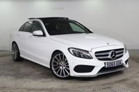 USED 2016 65 MERCEDES-BENZ C-CLASS 2.1 C220d AMG Line (Premium Plus) Saloon 4dr Diesel 7G-Tronic+ Euro 6 (s/s) (170 ps) Pan Sun Roof, Paddle Shift Gears