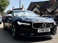 USED 2018 18 VOLVO S90 2.0 D4 R-Design Saloon 4dr Diesel Auto Euro 6 (s/s) (190 ps) 