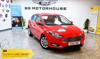 USED 2015 15 FORD FOCUS 1.0T EcoBoost Titanium Hatchback 5dr Petrol Manual Euro 6 (s/s) (125 ps) +FREE 6 MONTHS NATIONWIDE WARRANTY+