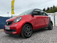 USED 2016 65 SMART FORFOUR 1.0 Prime Hatchback 5dr Petrol Manual Euro 6 (s/s) (71 ps) 