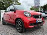 USED 2016 65 SMART FORFOUR 1.0 Prime Hatchback 5dr Petrol Manual Euro 6 (s/s) (71 ps) 