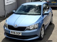 USED 2016 16 SKODA FABIA 1.0 SE Hatchback 5dr Petrol Manual Euro 6 (s/s) (75 ps) 