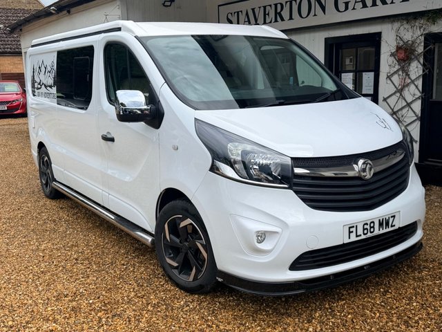 View our Vauxhall Vivaro 1.6 CDTi 2900 Sportive Camper Van 5dr Diesel Manual L2 H1 Euro 6 (120 ps)
