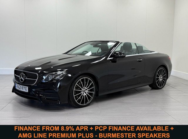 View our Mercedes-Benz E-Class 2.0 E300d AMG Line Night Edition (Premium Plus) Cabriolet 2dr Diesel G-Tronic+ Euro 6 (s/s) (285 ps)