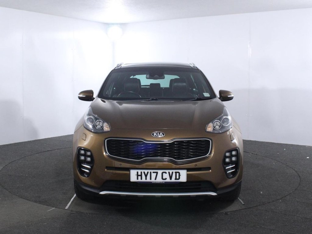 USED 2017 17 KIA SPORTAGE 2.0 CRDi GT-Line S SUV 5dr Diesel Auto AWD Euro 6 (182 bhp) 