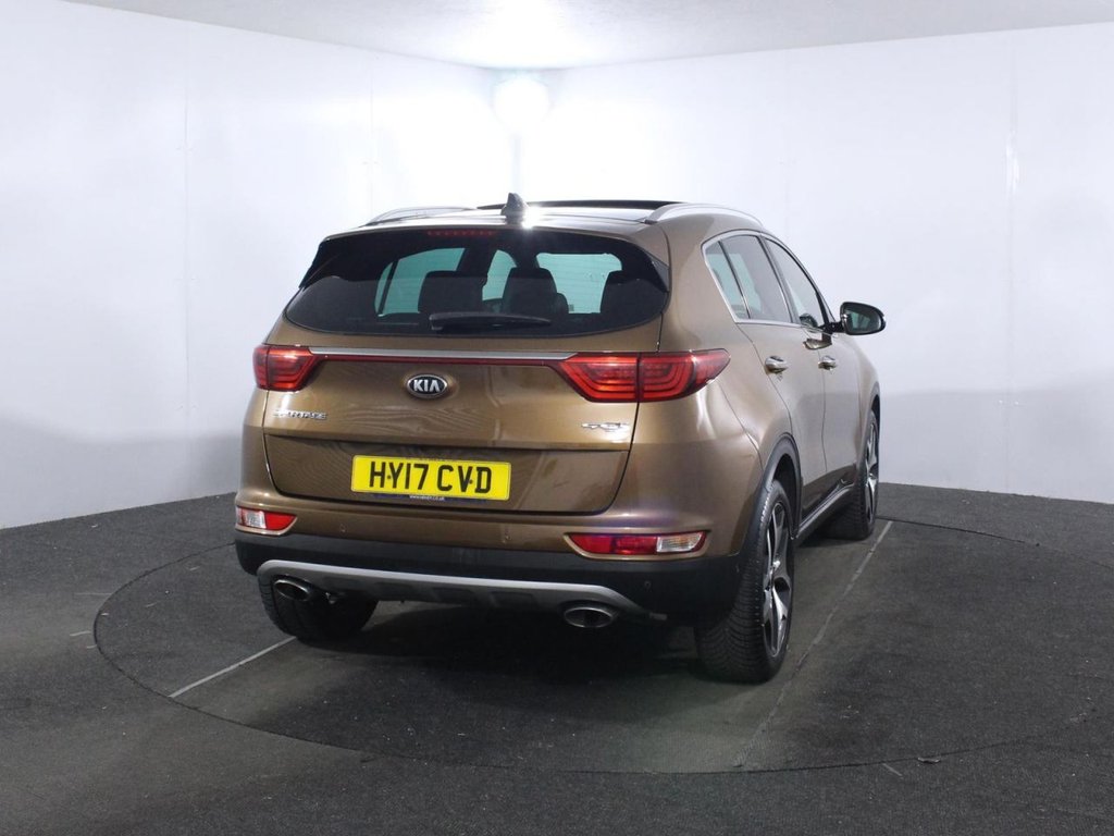 USED 2017 17 KIA SPORTAGE 2.0 CRDi GT-Line S SUV 5dr Diesel Auto AWD Euro 6 (182 bhp) 